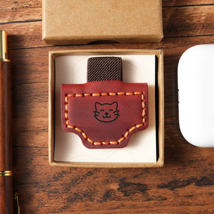 Leather Magnetic BookmarK